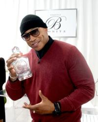 GRAMMY Host LL Cool J With His Bottle of Bonita Platinum Tequila